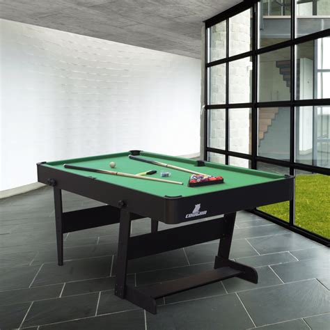 80cm H x 183cm L x 91cm W Cougar Pool Table